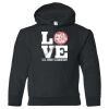 18500B Youth Heavy Blend Hooded Sweatshirt Thumbnail